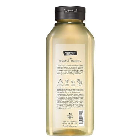 Anomaly Gentle Shampoo With Grapefruit and Rosemary